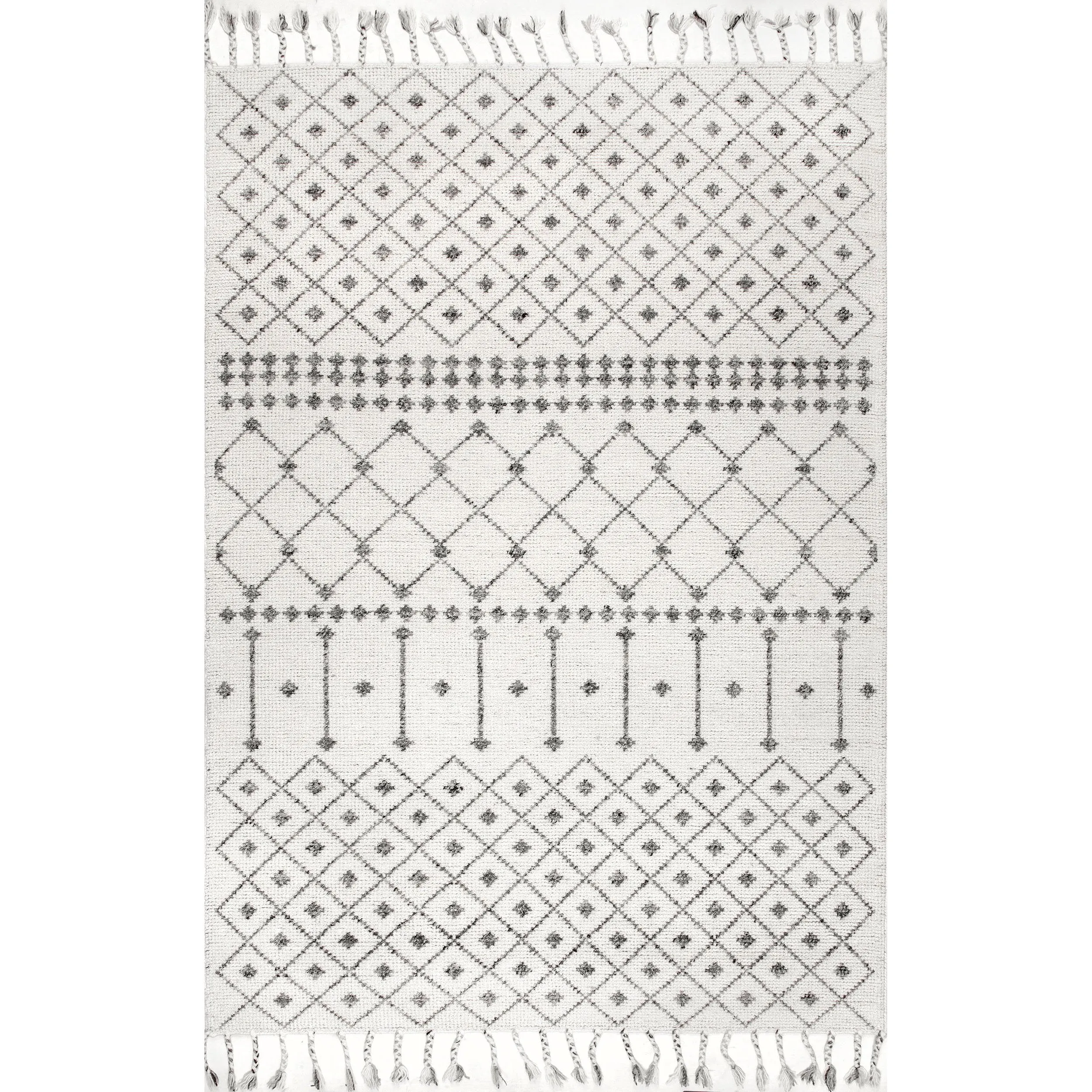 WOOLEN TRELLIS RUG