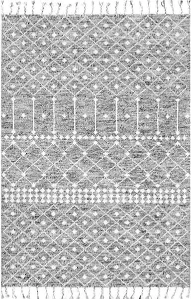 WOOLEN TRELLIS RUG