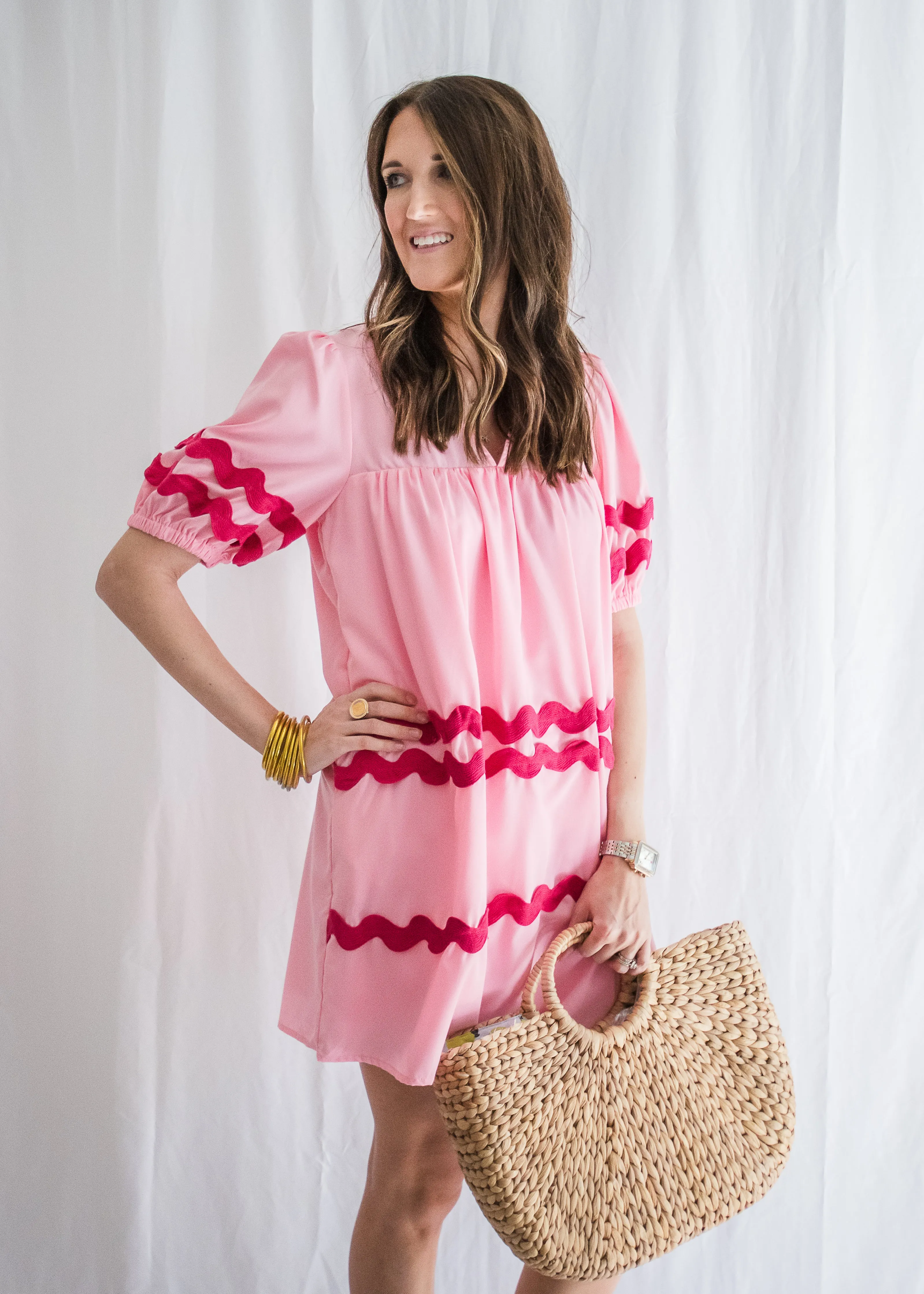 You're the Ric to my Rac! Pink Dress