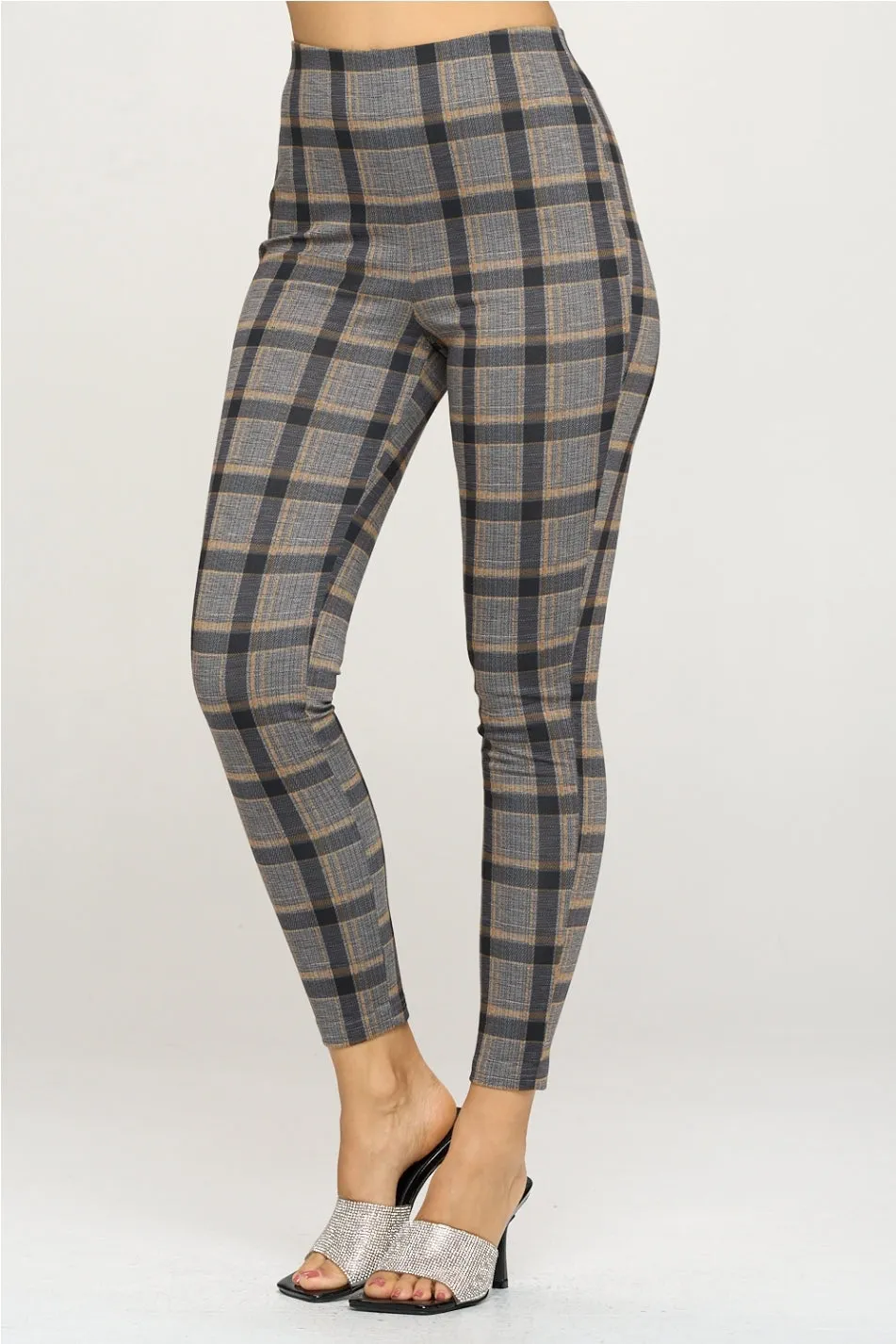 Yp4646 MUSTARD PLAID