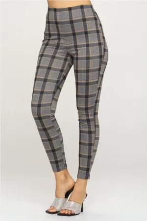 Yp4646 MUSTARD PLAID