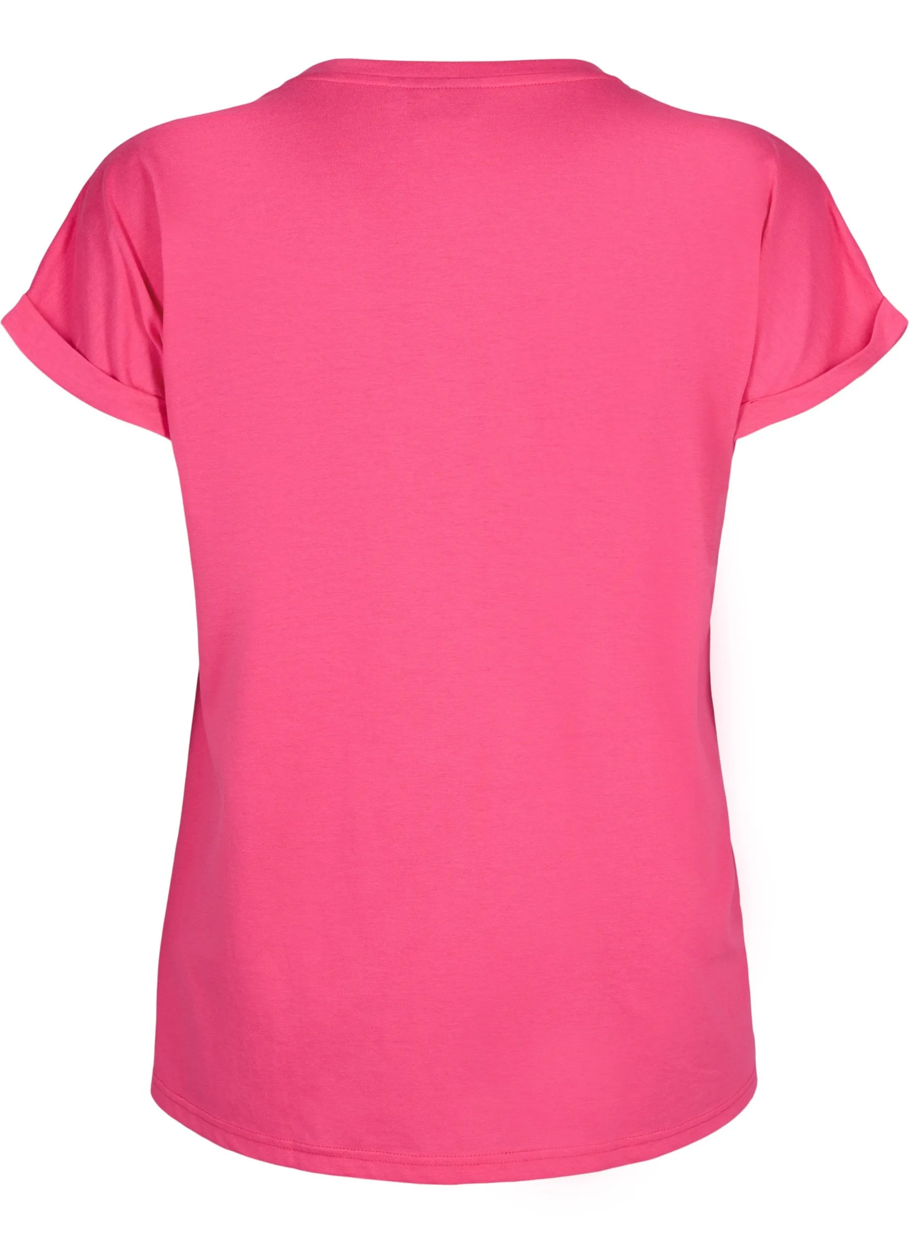 Zizzi Katja T-Shirt in Fuchsia