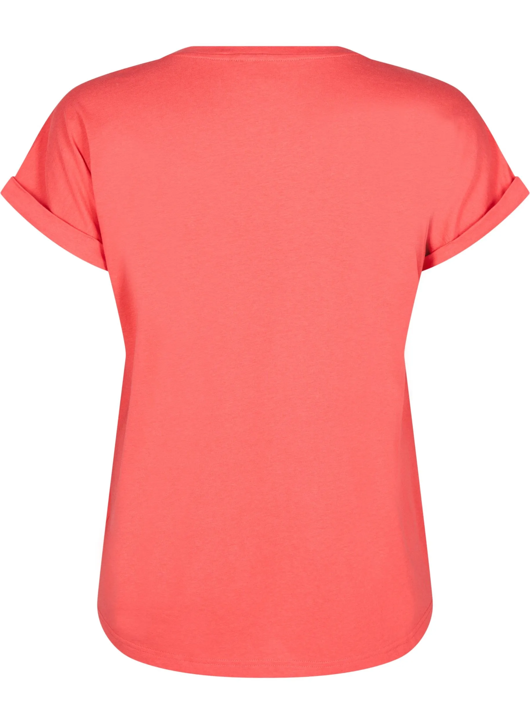 Zizzi Katja T-Shirt in Orange